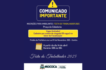 COMUNICADO IMPORTANTE