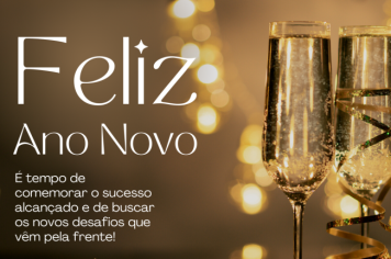 DESEJAMOS A TODOS UM FELIZ ANO NOVO !