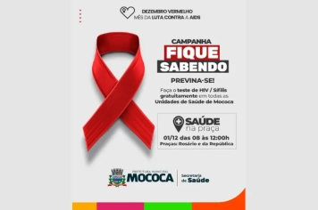 Mês de Luta contra a Aids!