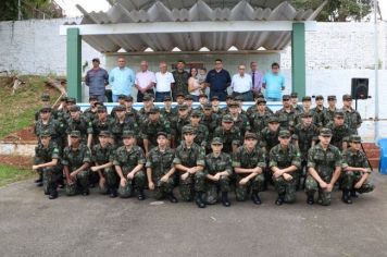 CERIMÔNIA DE INICIAÇÃO DOS ATIRADORES DO TG 