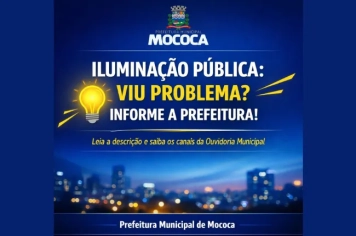 ILUMINAÇÃO PÚBLICA: 