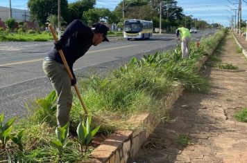 LIMPEZA PRAÇA DA CIDADANIA E JARDIM ITÁLIA