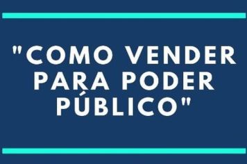 COMPRAS PÚBLICAS CAPACITAÇÃO FORNECEDORES