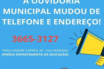 OUVIDORIA MUNICIPAL.