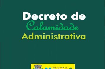 Prefeito decreta situação de calamidade administrativa no município de Mococa