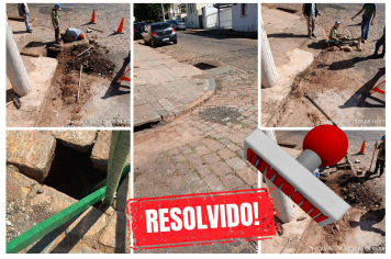  EQUIPE DA SECRETARIA DE SERVIÇOS PÚBLICOS DA PREFEITURA DE MOCOCA REALIZA REPARO DE GALERIA E GARANTE MAIS SEGURANÇA À POPULAÇÃO 