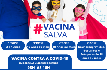 PREFEITURA INFORMA SOBRE VACINAÇÃO CONTRA COVID-19