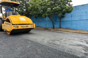 MAIS UMA RUA RECEBENDO MELHORIAS!