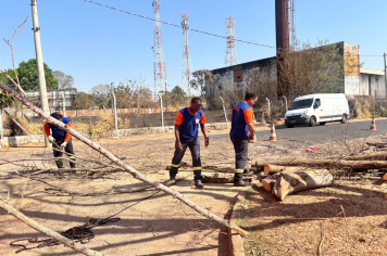 DEFESA CIVIL REALIZA AÇÃO DE SEGURANÇA E MANUTENÇÃO URBANA EM MOCOCA