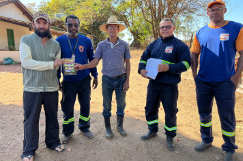 CAMPANHA DE PREVENÇÃO E COMBATE ÀS QUEIMADAS NAS ÁREAS RURAIS DE MOCOCA CONTINUA