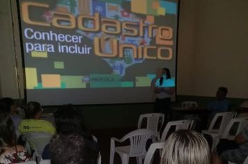 PRFEITURA MUNICIPAL DE MOCOCA PROMOVE REUNIÃO SOBRE CADASTRO ÚNICO NO DISTRITO DE IGARAÍ 