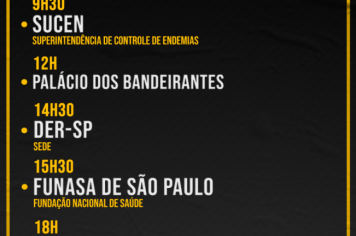 Agenda Visita a São Paulo 