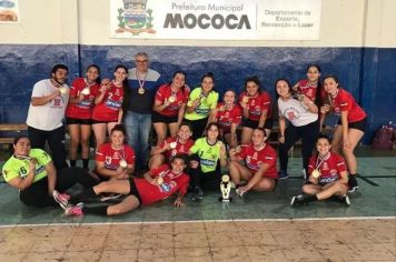 HANDEBOL FEMININO MOCOQUENSE É CAMPEÃO DOS JOGOS REGIONAIS