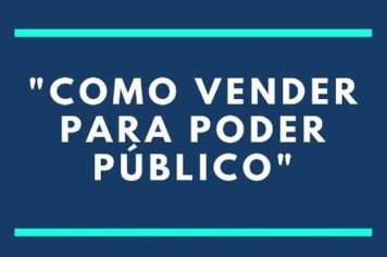 COMPRAS PÚBLICAS CAPACITAÇÃO FORNECEDORES 26/11/2021