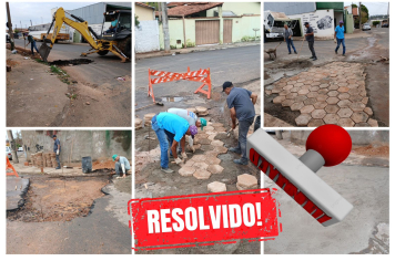 ???? EQUIPE DA PREFEITURA REALIZA SERVIÇO DE DRENAGEM PLUVIAL NO BAIRRO JARDIM NOVA MOCOCA