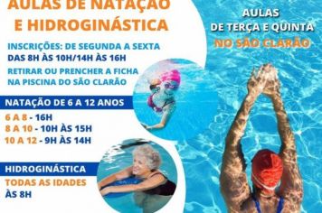 PREFEITURA DE MOCOCA ABRE INSCRIÇÕES PARA AULAS DE NATAÇÃO E HIDROGINÁSTICA >>