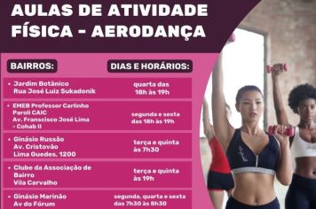 AERODANÇA PARA MULHERES: A MODALIDADE AGORA ESTÁ MAIS PERTO DE VOCÊ!