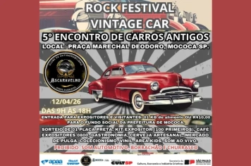 5° ECONTRO DE CARROS ANTIGOS DE MOCOCA! 