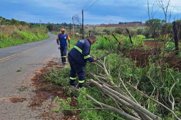  DEFESA CIVIL DE MOCOCA REALIZA AÇÃO NA VICINAL MOCOCA – SÃO JOSÉ DO RIO PARDO