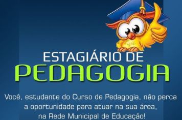 ESTÁGIO DE PEDAGOGIA