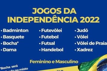 JOGOS DA INDEPENDÊNCIA 2022