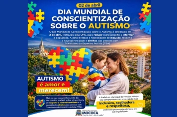 DIA MUNDIAL DE CONSCIENTIZAÇÃO SOBRE O AUTISMO