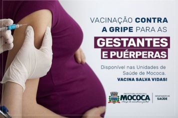 SAÚDE: VACINAÇÃO CONTRA A GRIPE