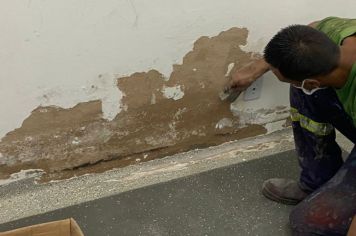 PREFEITURA REALIZA MANUTENÇÃO NA UBS DA VILA LAMBARI