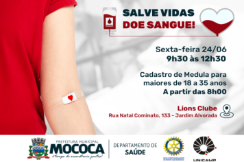 SALVE VIDAS, DOE SANGUE