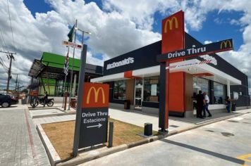 McDonald’s COMEÇA A OPERAR NESTA SEGUNDA-FEIRA 16/12 EM MOCOCA