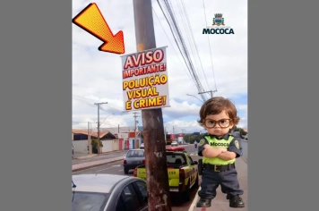 POLUIÇÃO VISUAL É CRIME!