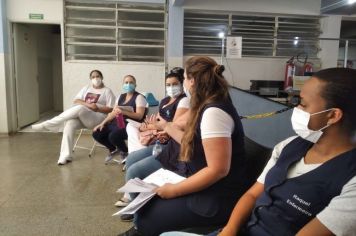 REUNIÃO PARA ATUALIZAÇÃO DO CALENDÁRIO DE VACINAÇÃO.