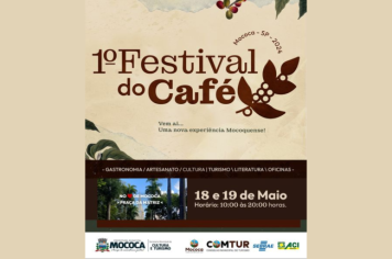 Vem aí o 1º Festival do Café em Mococa!
