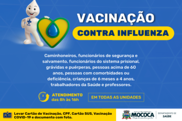 VACINAÇÃO CONTRA A INFLUENZA