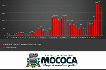Casos de COVID em Mococa