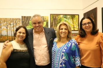 ABERTURA DA EXPOSIÇÃO “PINCELADAS DA NATUREZA” NA CASA DE CULTURA ROGÉRIO CARDOSO