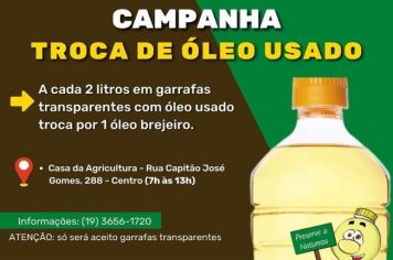 CAMPANHA DE TROCA DE ÓLEO