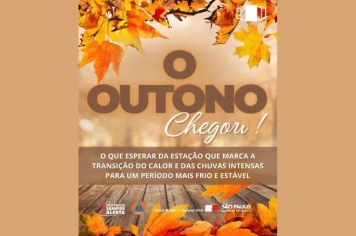 O outono chegou!