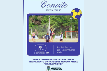 CONVITE - REVITALIZAÇÃO DO CENTRO DE TRINAMENTO DO HANDEBOL MOCOCA - ANEXO 