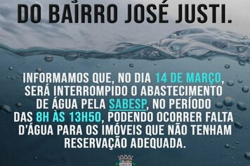 >> ATENÇÃO MORADORES DO JOSÉ JUSTI