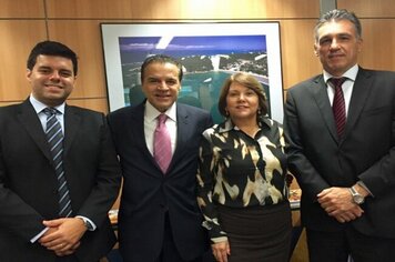 Maria Edna se reúne com ministros das Cidades e do Turismo