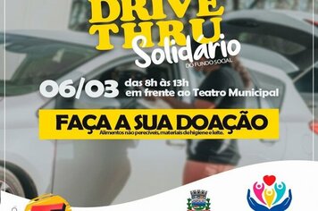 DRIVE THRU SOLIDÁRIO >>