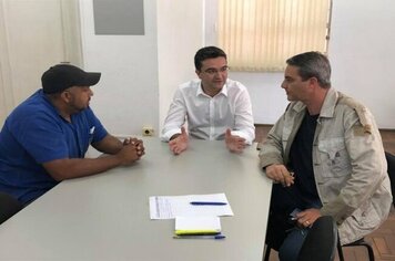 INFORMATIVO - Prefeito de Mococa realiza primeiro atendimento do Projeto 