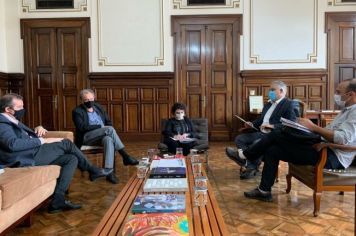 PREFEITO VISITA SECRETARIA ESTADUAL DE CULTURA