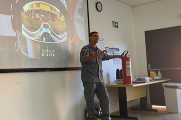 PREFEITURA DE MOCOCA PROMOVE TREINAMENTO CONTRA INCÊNDIO NA USINA IPIRANGA