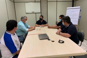 PREFEITO E VEREADOR VISITAM COPROMEM