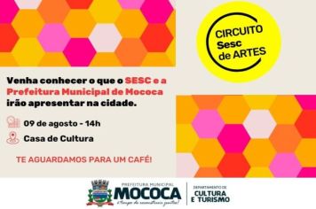 CAFÉ CULTURAL NA CASA DE CULTURA “ROGÉRIO CARDOSO” 