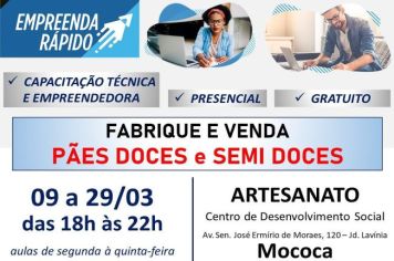 ÚLTIMOS DIAS PARA INSCRIÇÃO EMPREENDA RÁPIDO
