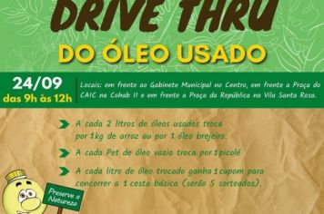  CAMPANHA DE TROCA DE ÓLEO USADO EM MOCOCA.