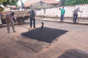  OPERAÇÃO TAPA BURACOS CONTINUA A TODO VAPOR